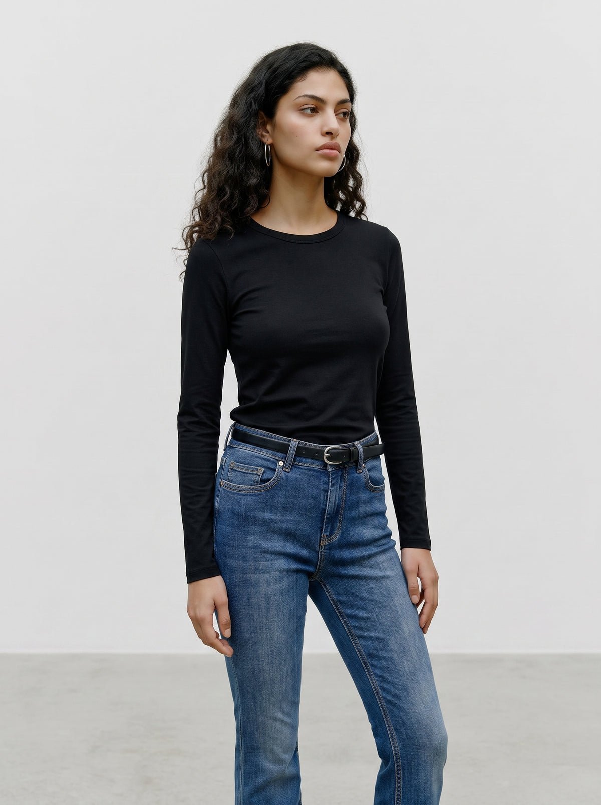 Vmada Ls Top Jrs Noos (Black)