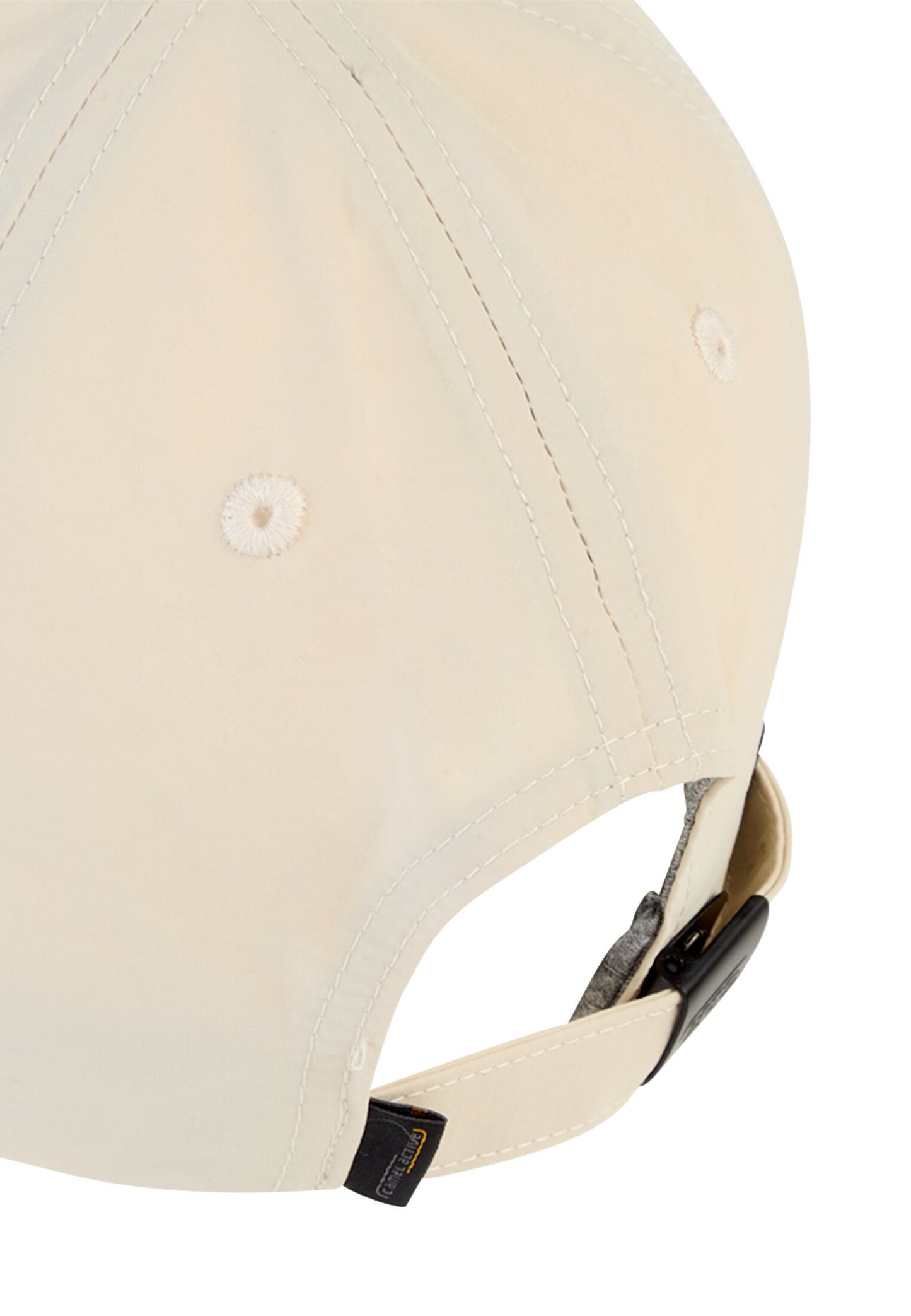 6-Panel Cap aus Polyamid mit wasserabweisender und schnell trocknender Eigenschaft (Oatmeal)