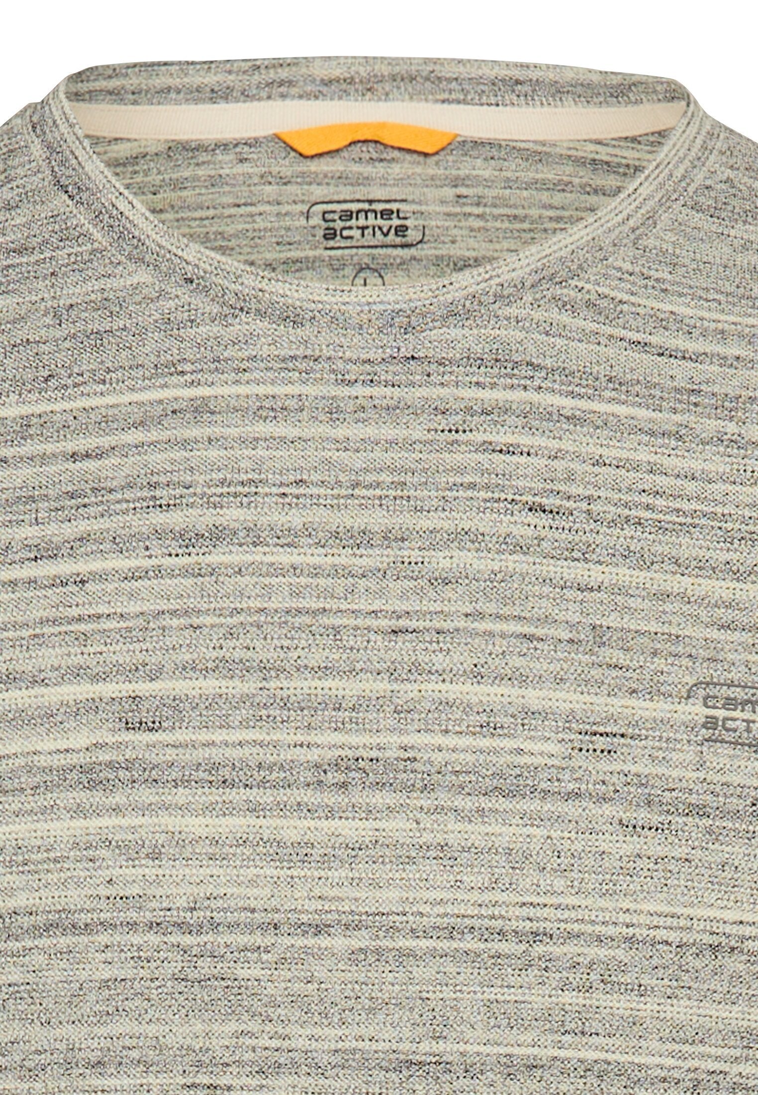 T-Shirt mit Cooling Performance (Oatmeal)