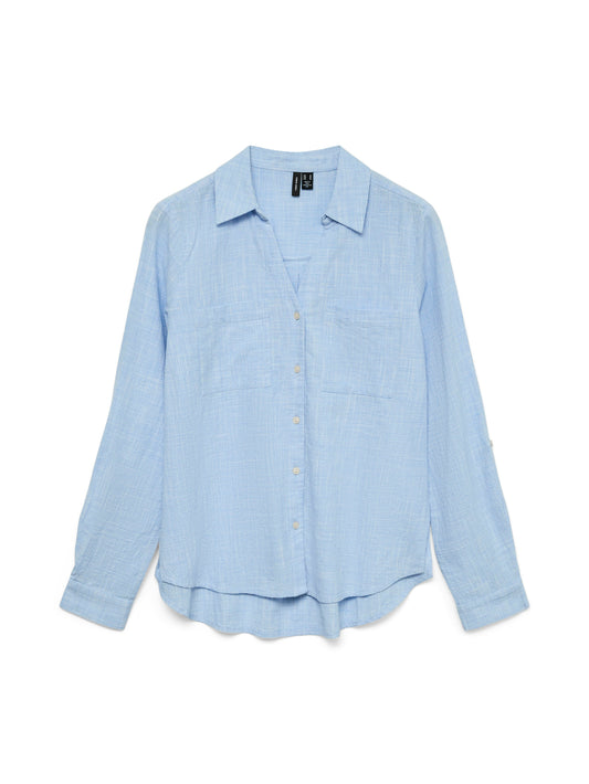 Vmthilde Ls Shirt Wvn Noos (Allure/sno)