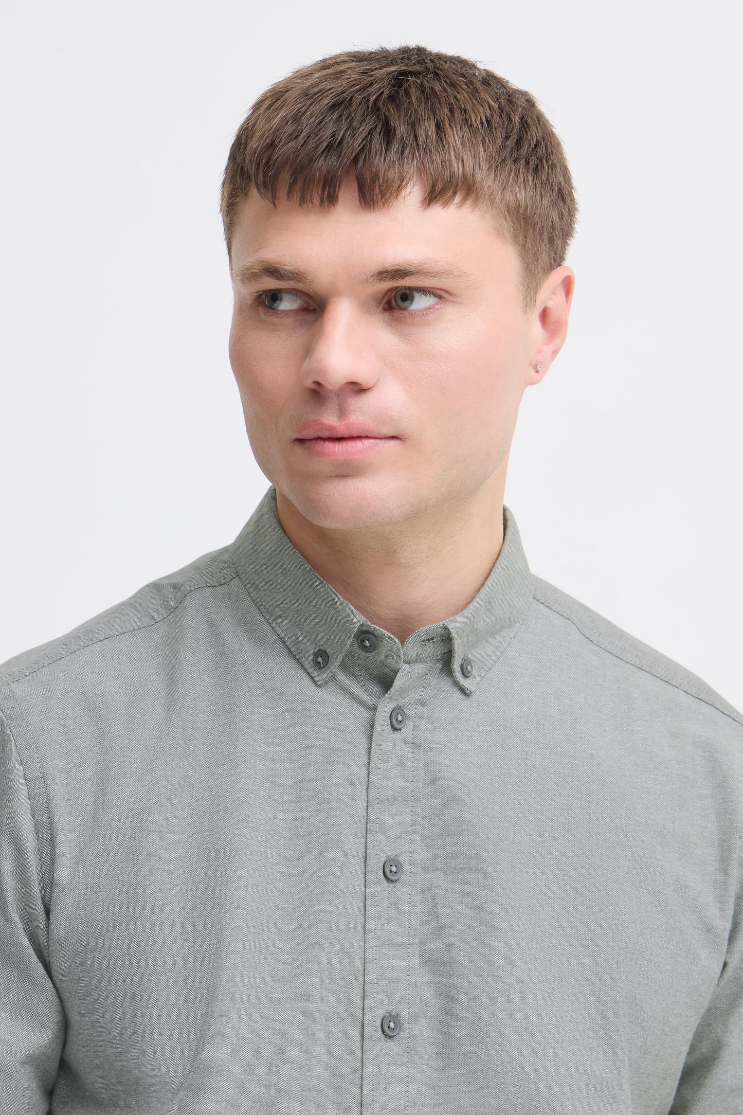 Bhadas Shirt Oxford (Forest Night)