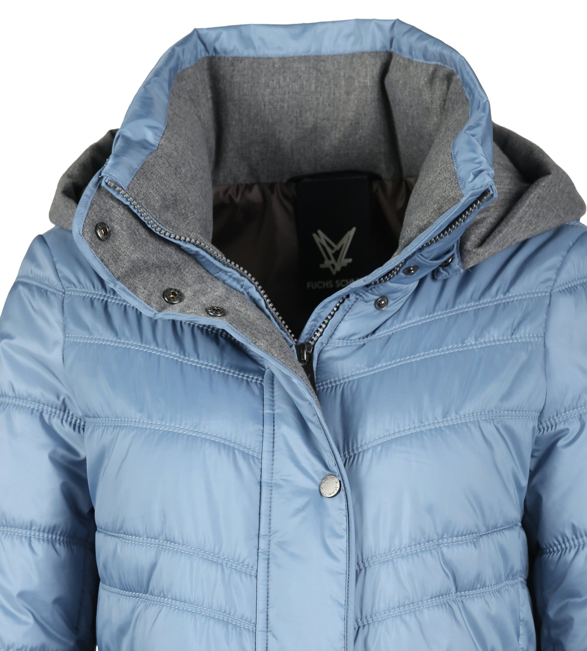 Thermofleecesteppjacke (Hellblau)
