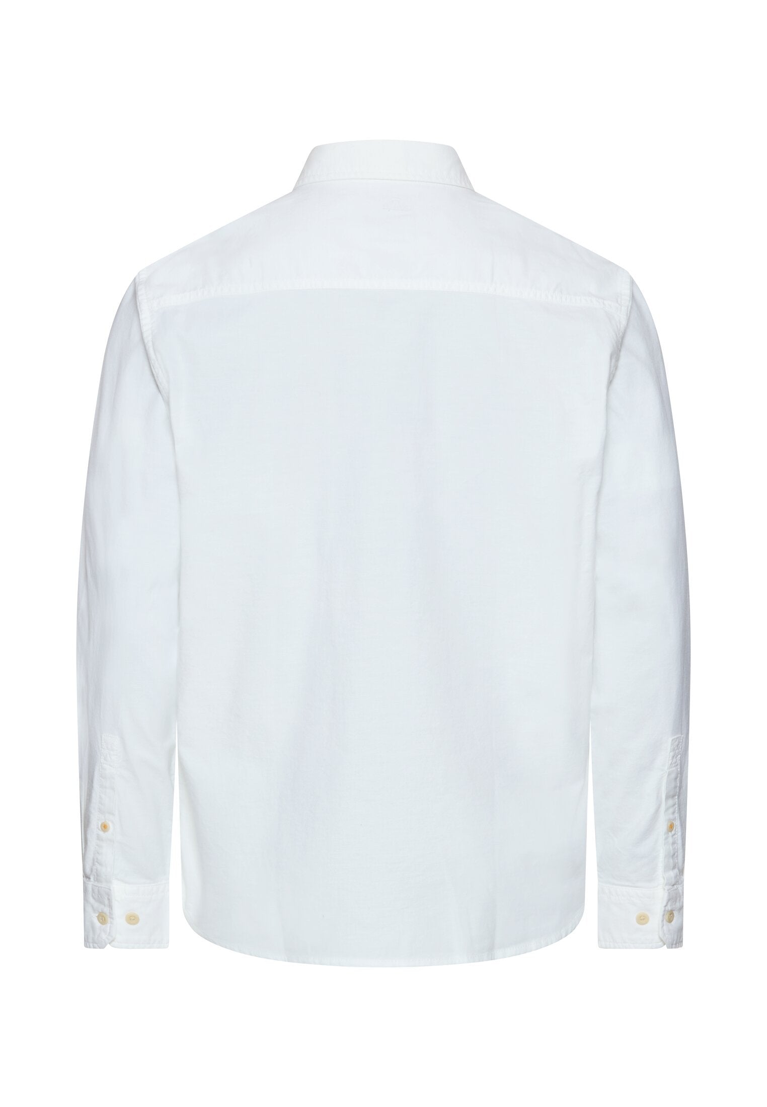 Oxford Hemd mit Button-Down-Kragen (White)