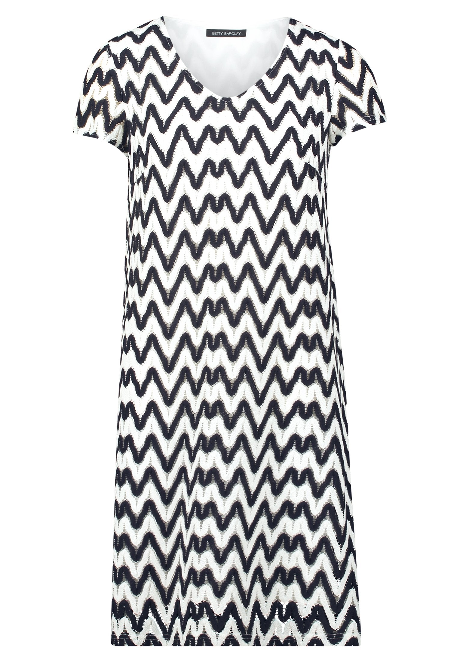 Sommerkleid (Dark Blue/cream)
