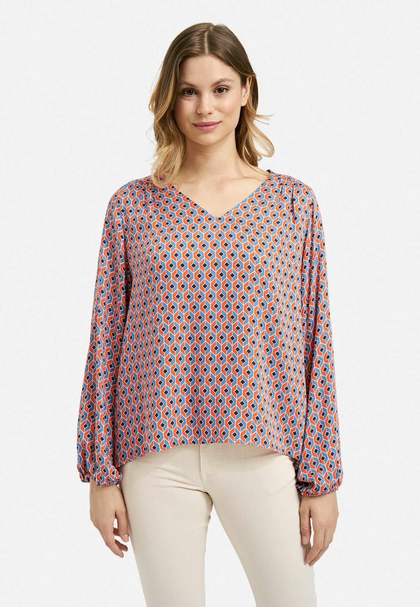 Blouses (Mandarin Print)