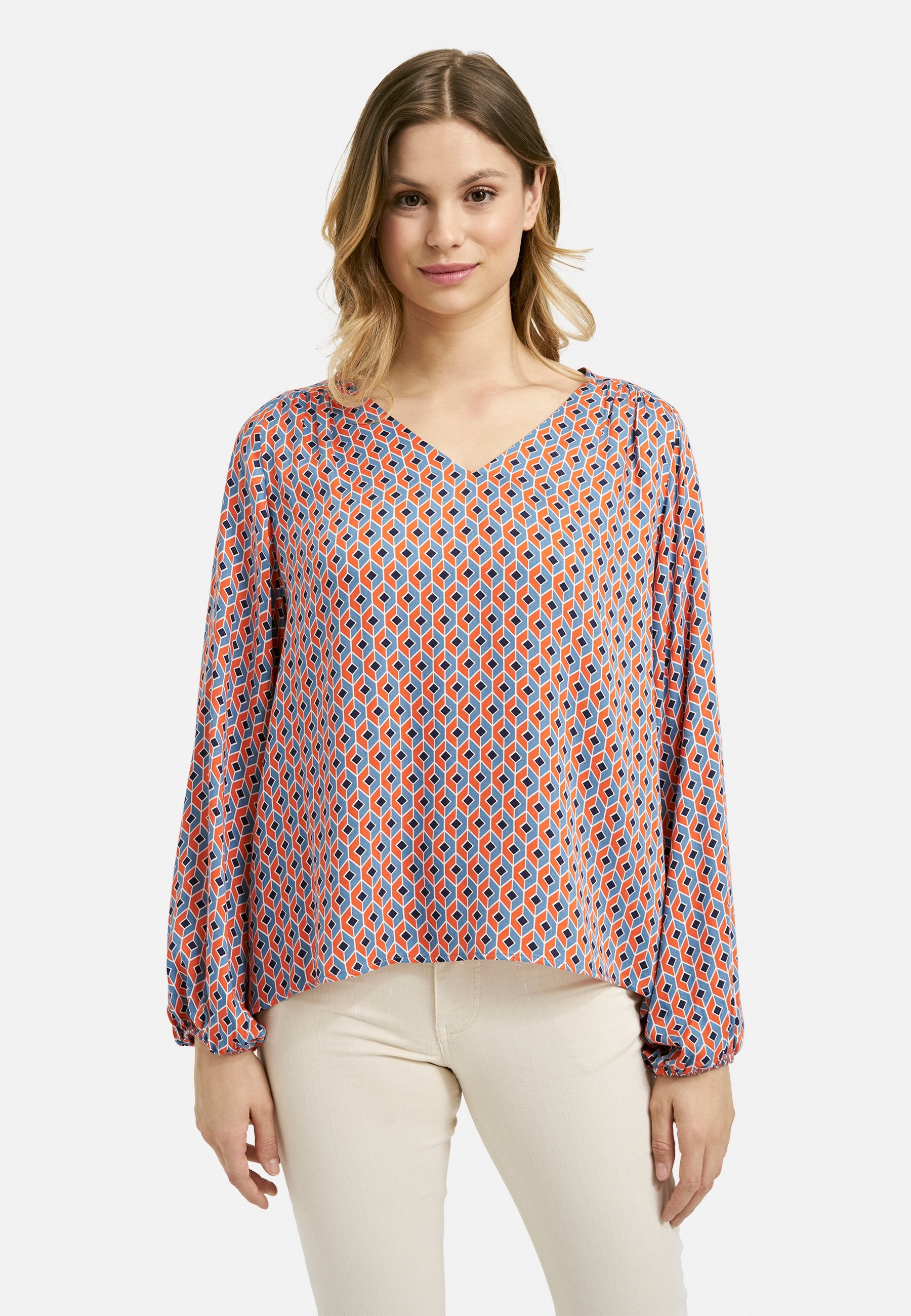 Blouses (Mandarin Print)