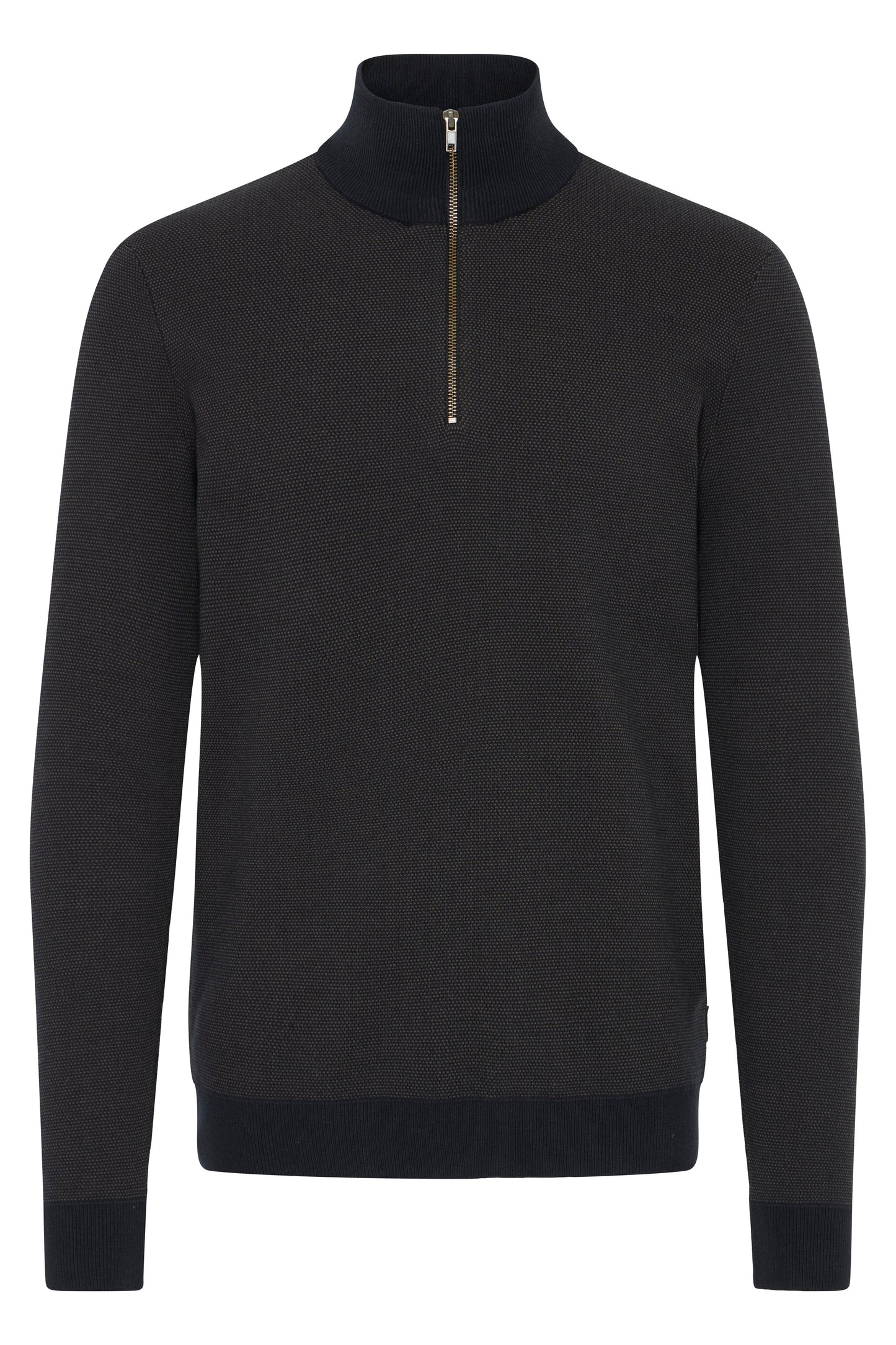 Bhbaal Half Zipp Knit (Black Beauty)