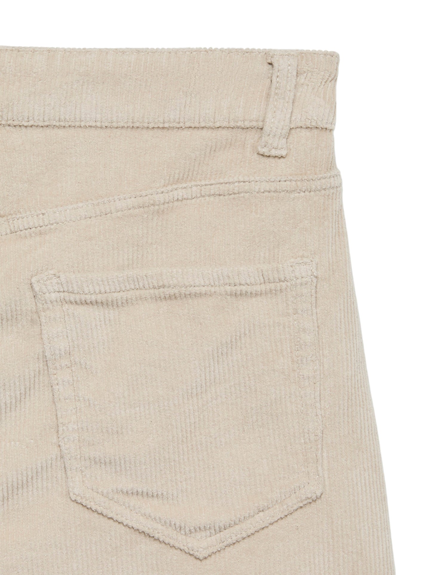 Vmbillie Hr Barrel Ank Cord Pants Noos (Oatmeal)