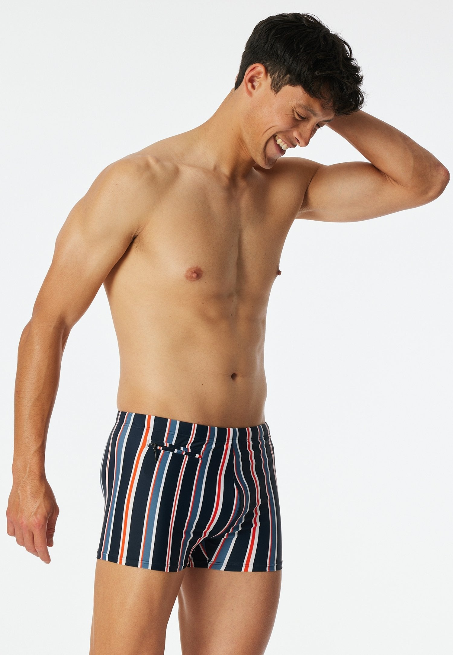 Badehose mit Bein (Nachtblau)