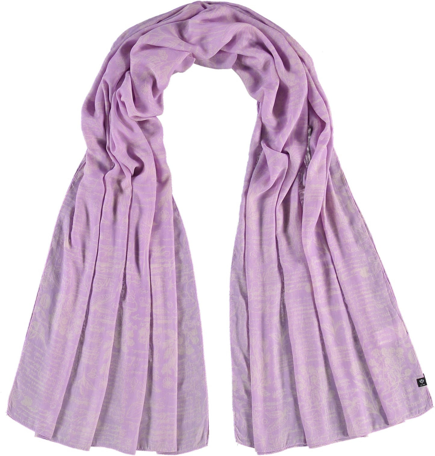 Stola Polyester Stola (Lavender)