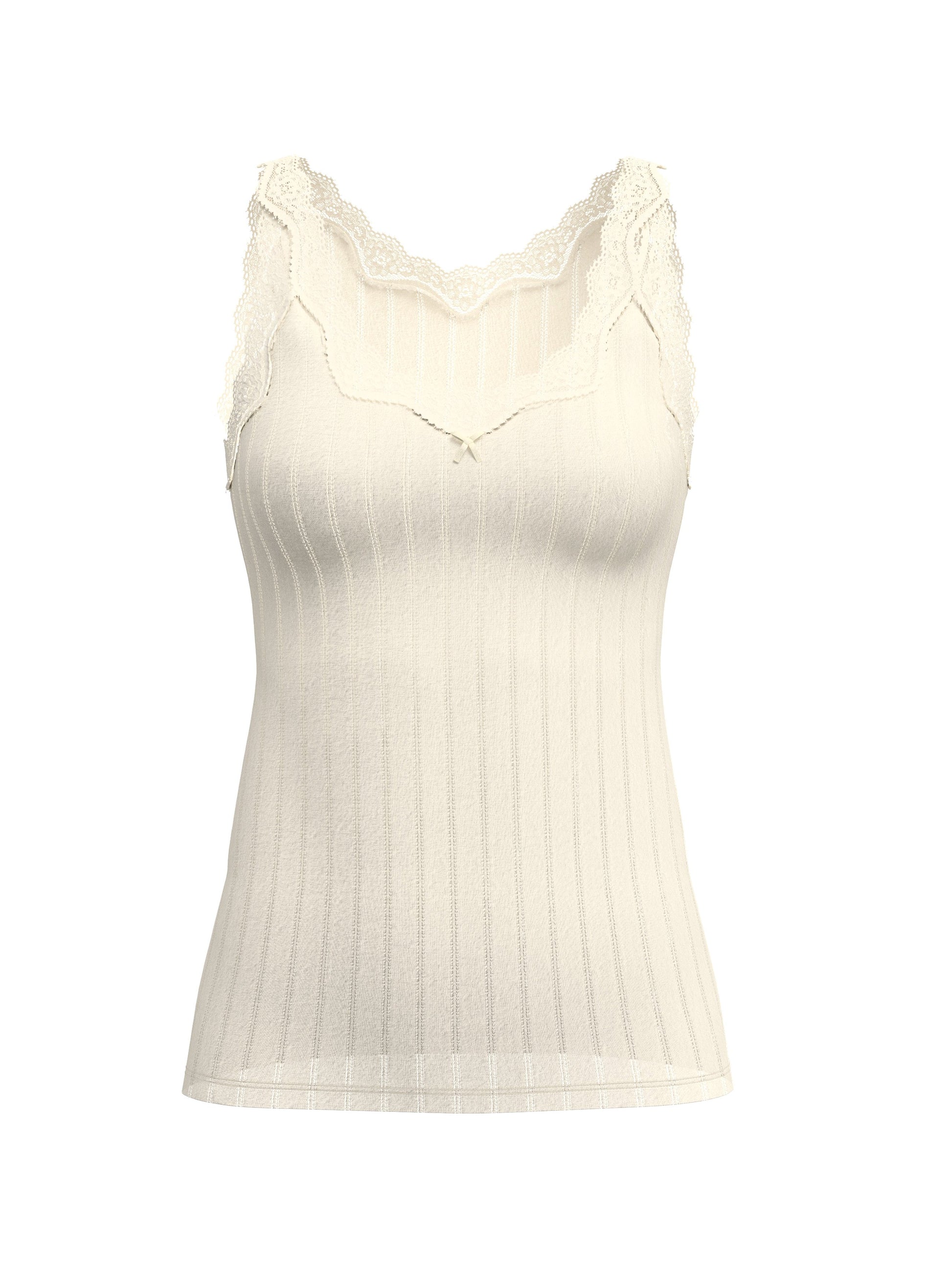 DAMEN Top ohne Arm (Charm Cream)