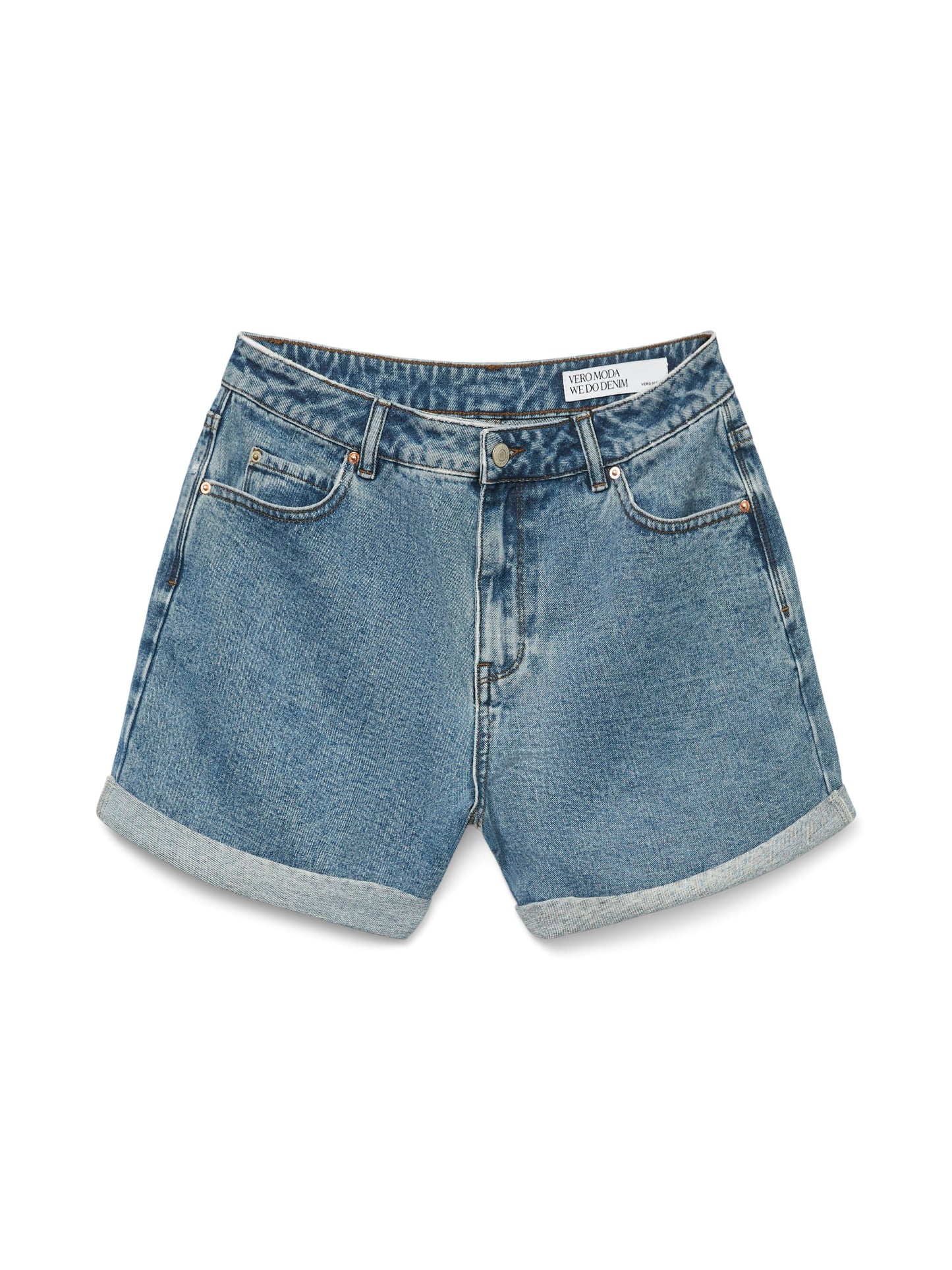 Vmzuri Hr Loose Shorts Mix Noos (Medium Blue D)