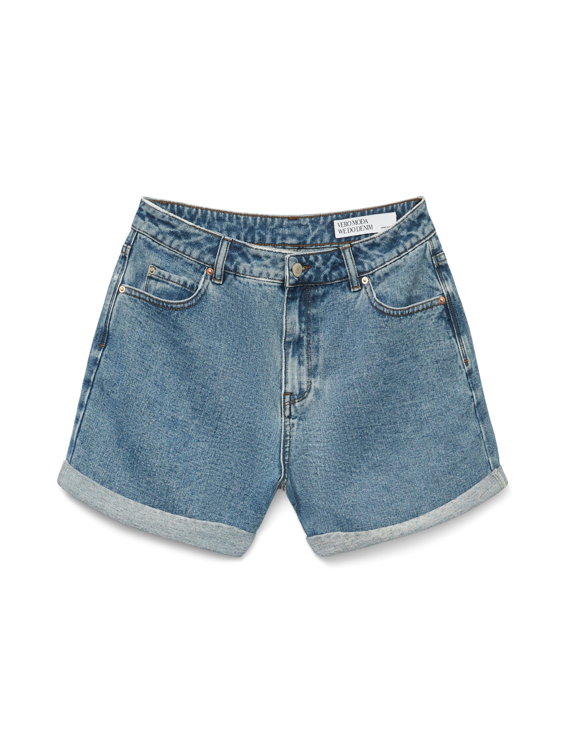 Vmzuri Hr Loose Shorts Mix Noos (Medium Blue D)