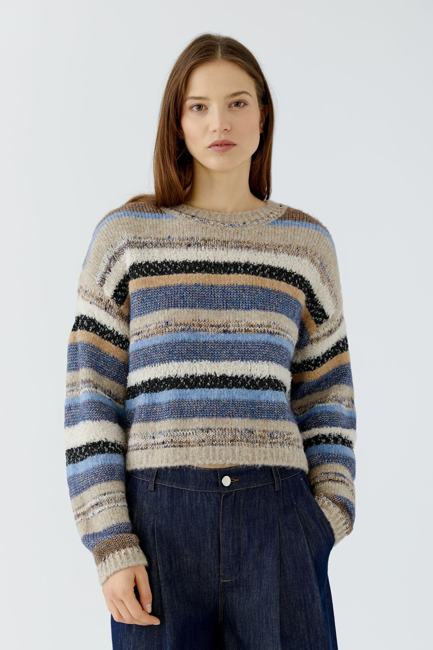 Pullover (Lt Brown Blue)
