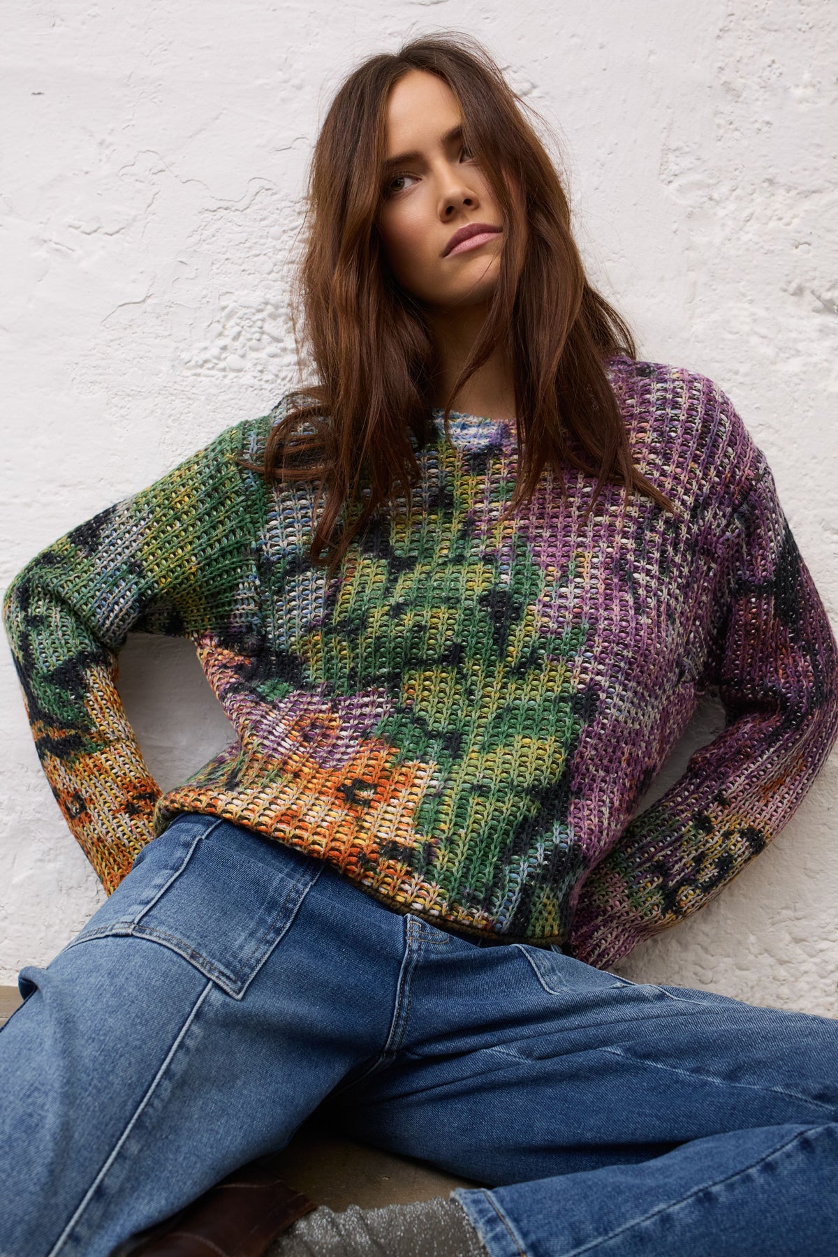 Pullover (Lilac Yellow)