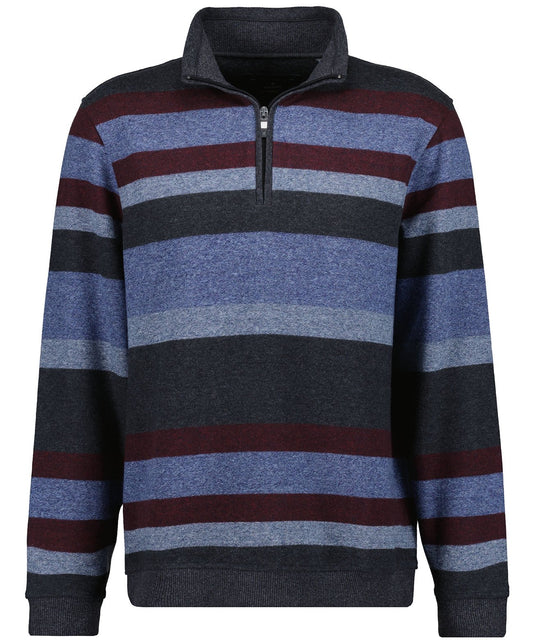 Sweatshirt, gestreift (Anthra)