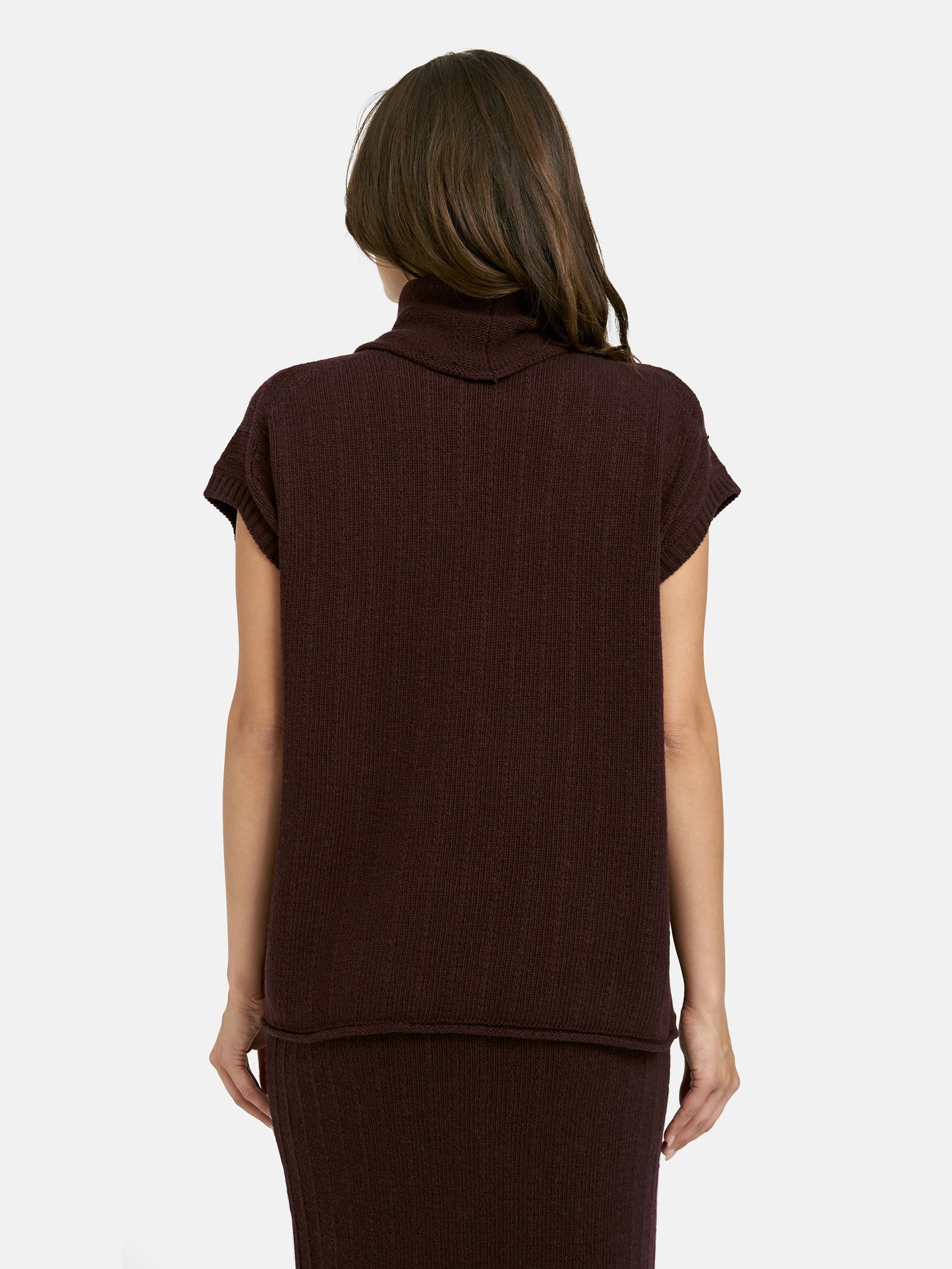 Structure Stripe Slipover (Plum)