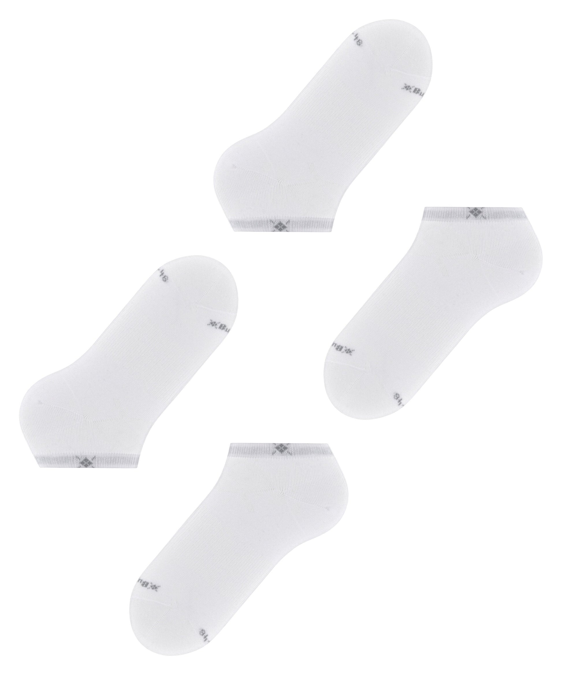 Sneakersocken Everyday 2-Pack (White)
