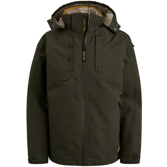 Semi long jacket SNOWPACK Trail ripstop (Peat)