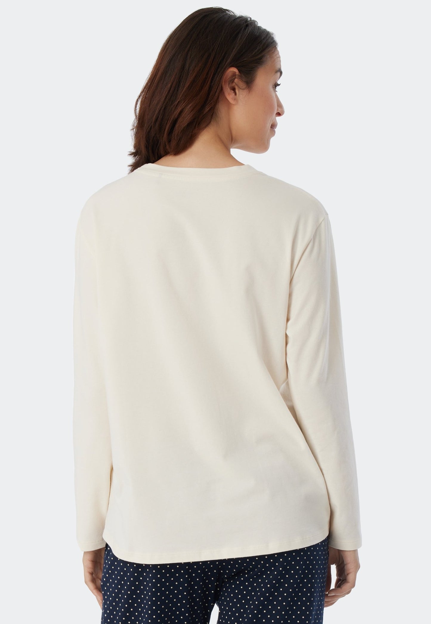 Langarmshirt (Creme)