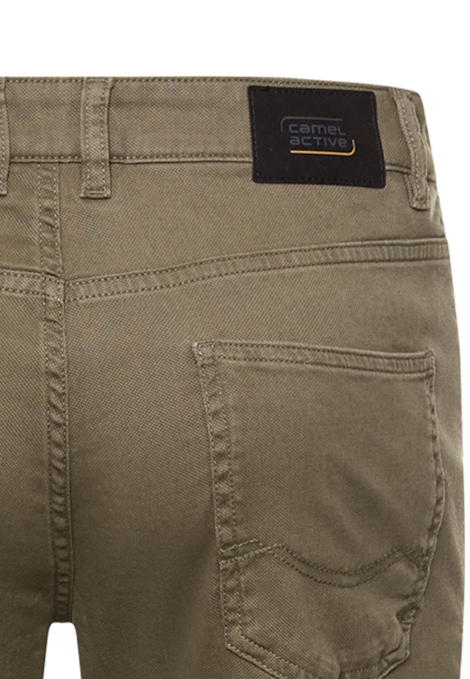 Regular Fit 5-Pocket-Hose (Deep Olive)
