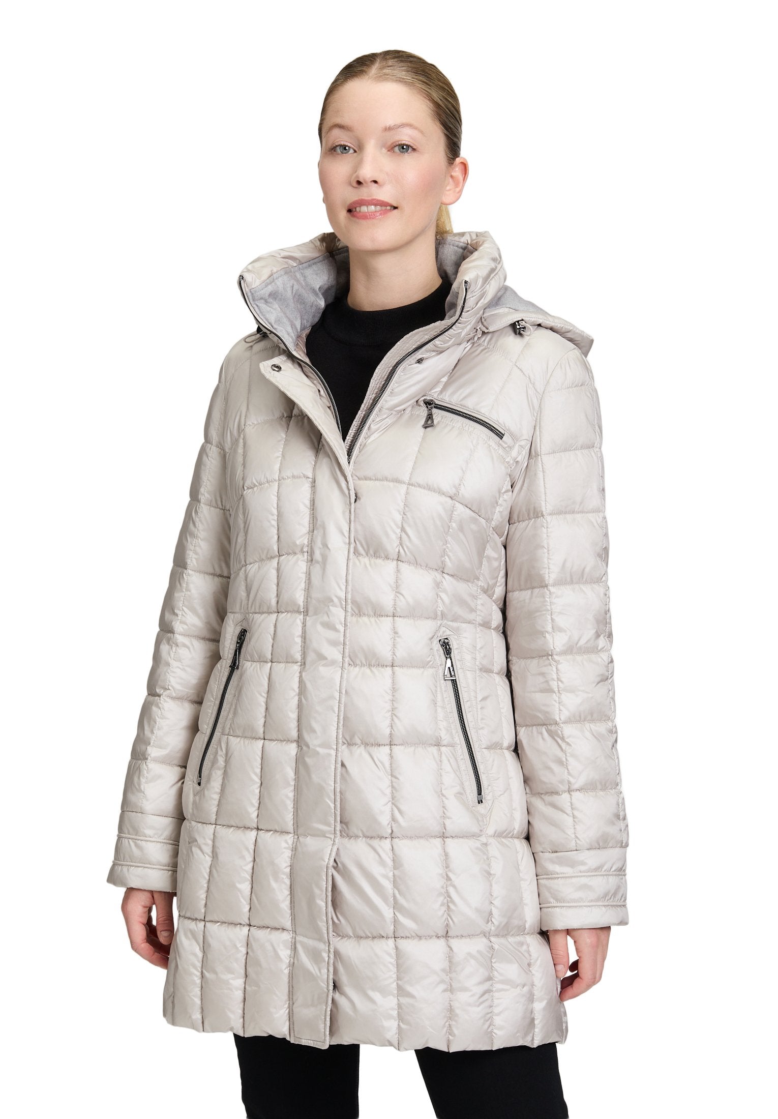 Steppjacke (Light Beige)