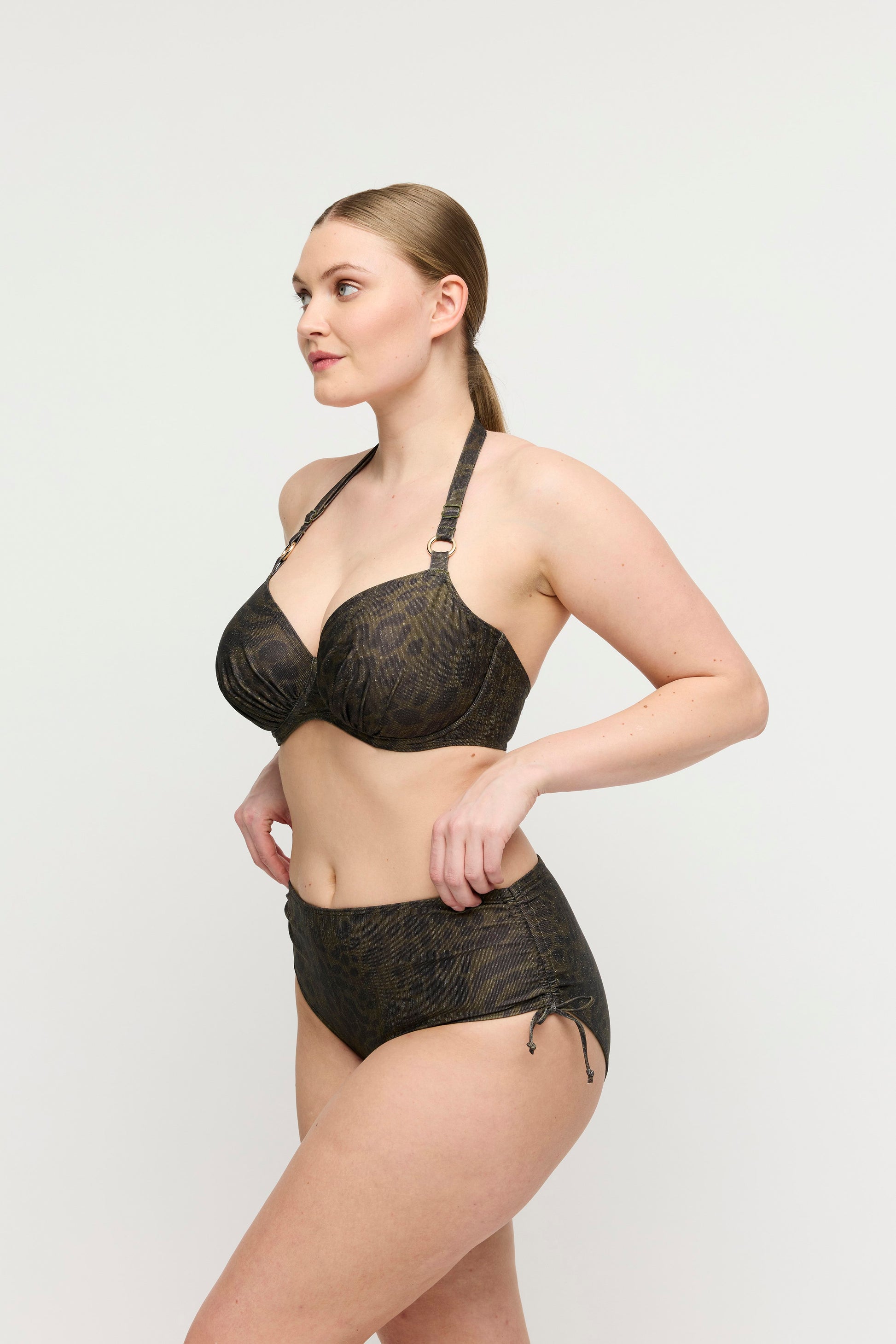 RATJADA jungle jaguar Bikini Taillenslip m. Schnur (Jur)
