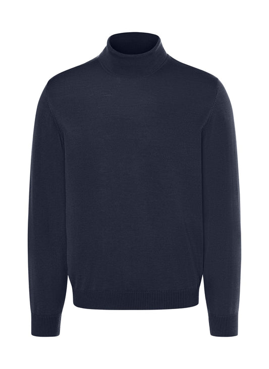 Pullover Rollkragen 1/1 Arm (Navy)