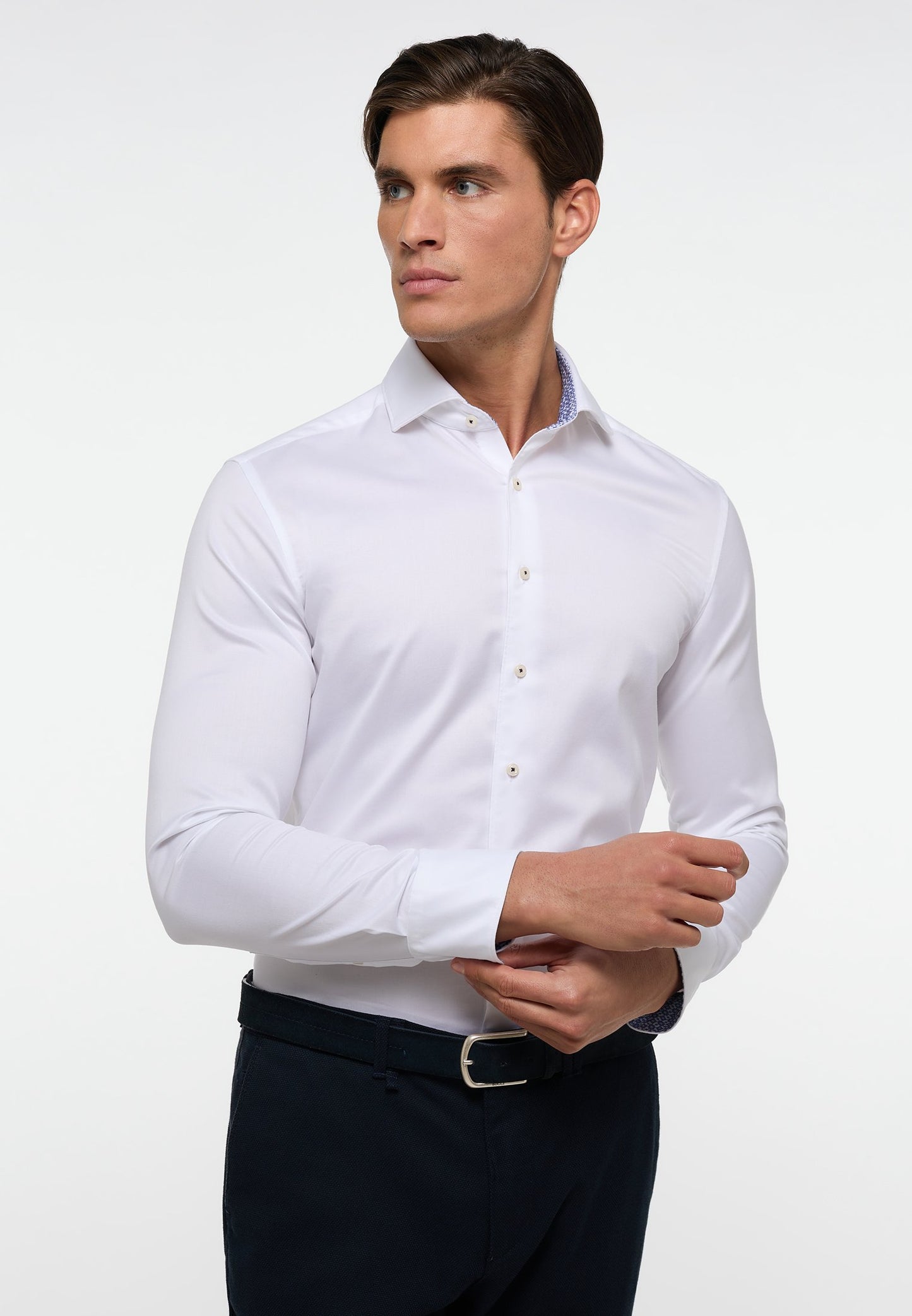 Soft Luxury Shirt Twill Langarm (Verschiedene)