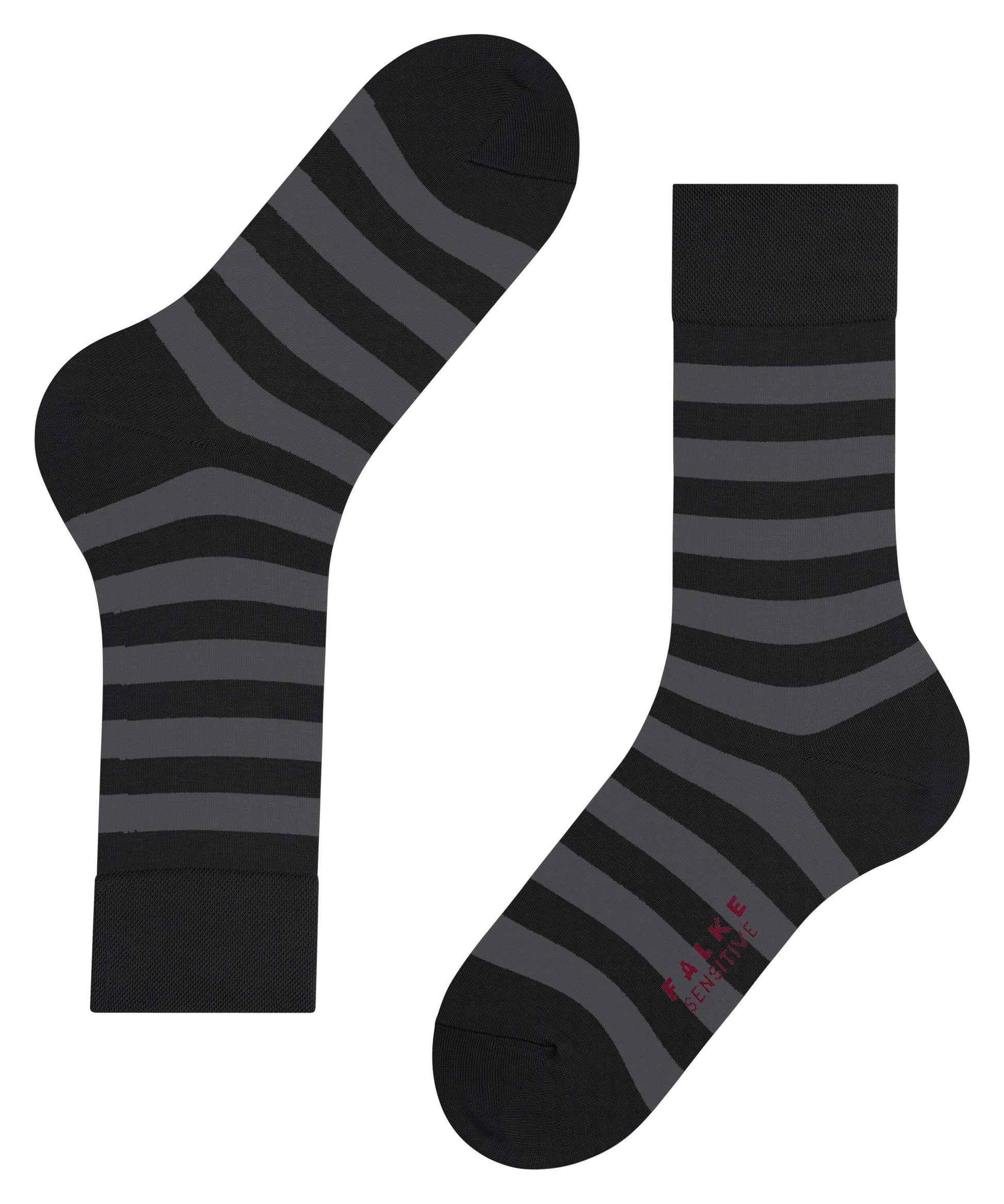 FALKE Sensitive Mappd Line Herren (Black)