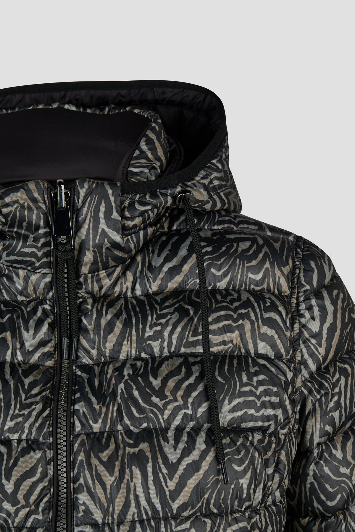 Wendejacke Down Free mit Kapuze (Black)