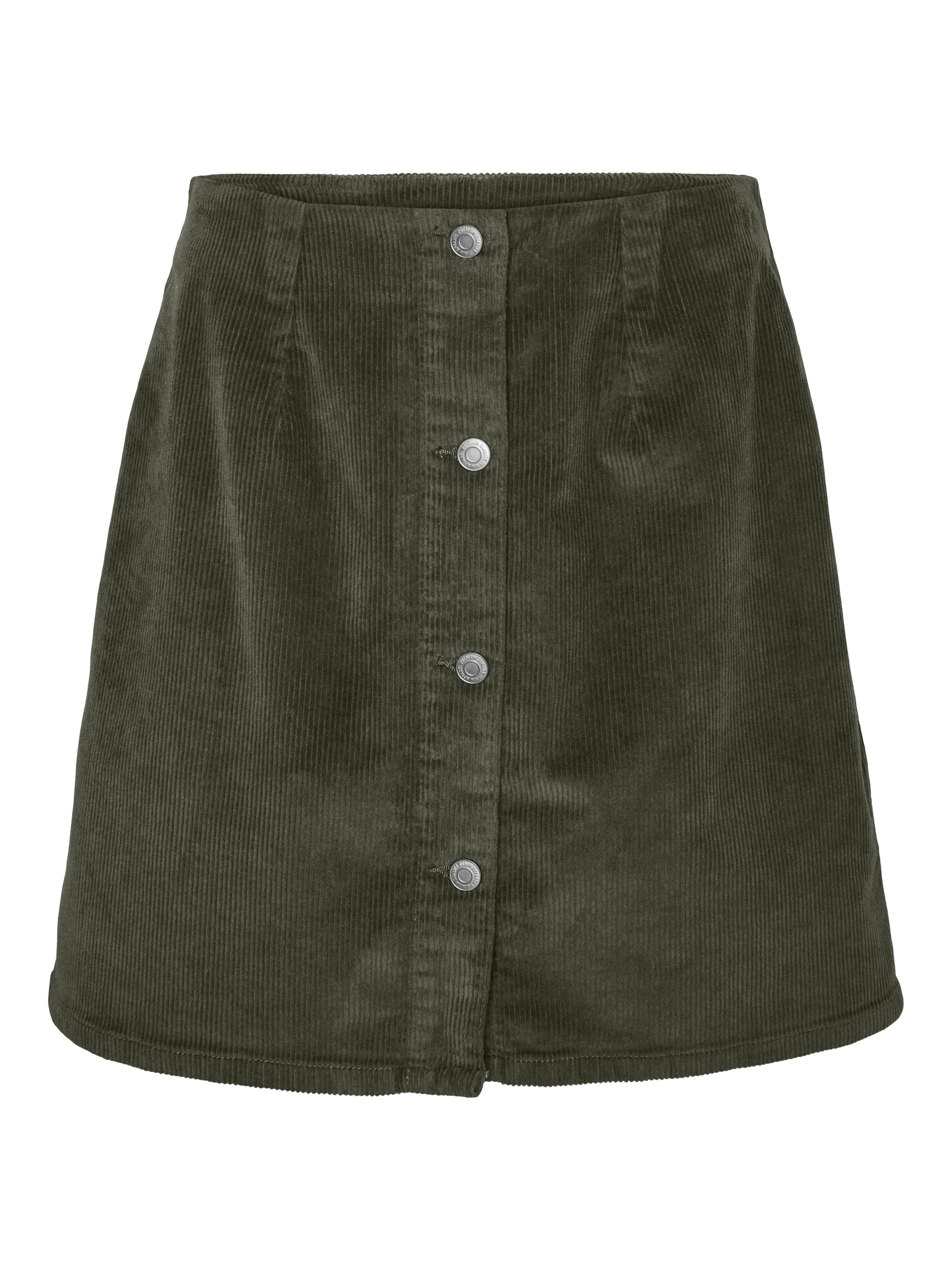 Vmetta Hr Short Cord Skater Skirt Noos (Forest Night)