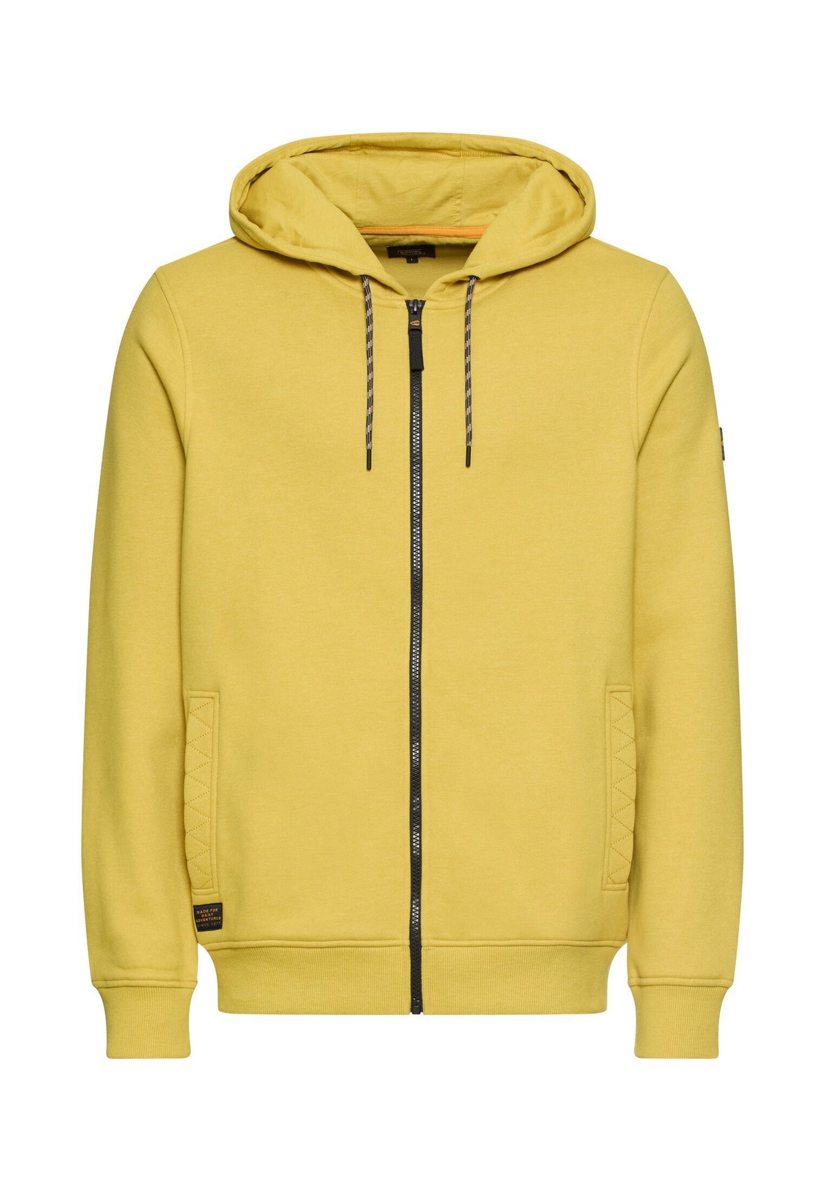 Kapuzenjacke mit verstellbarem Kordelzug (Moss Yellow)