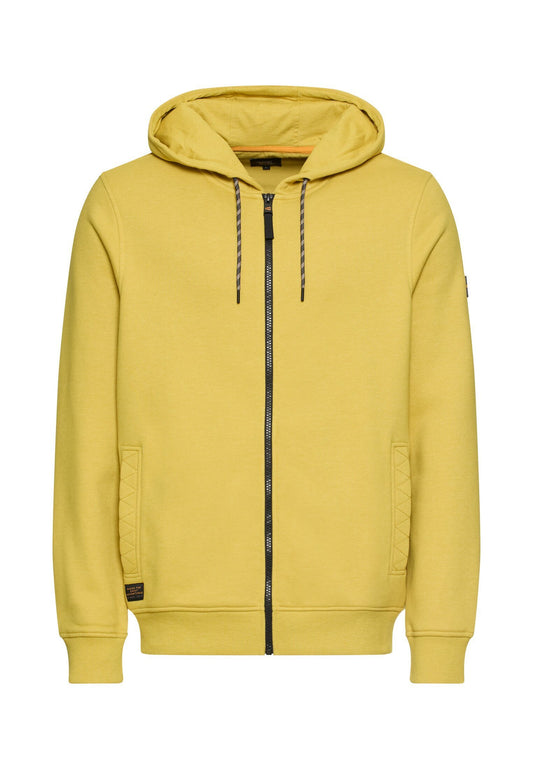 Kapuzenjacke mit verstellbarem Kordelzug (Moss Yellow)