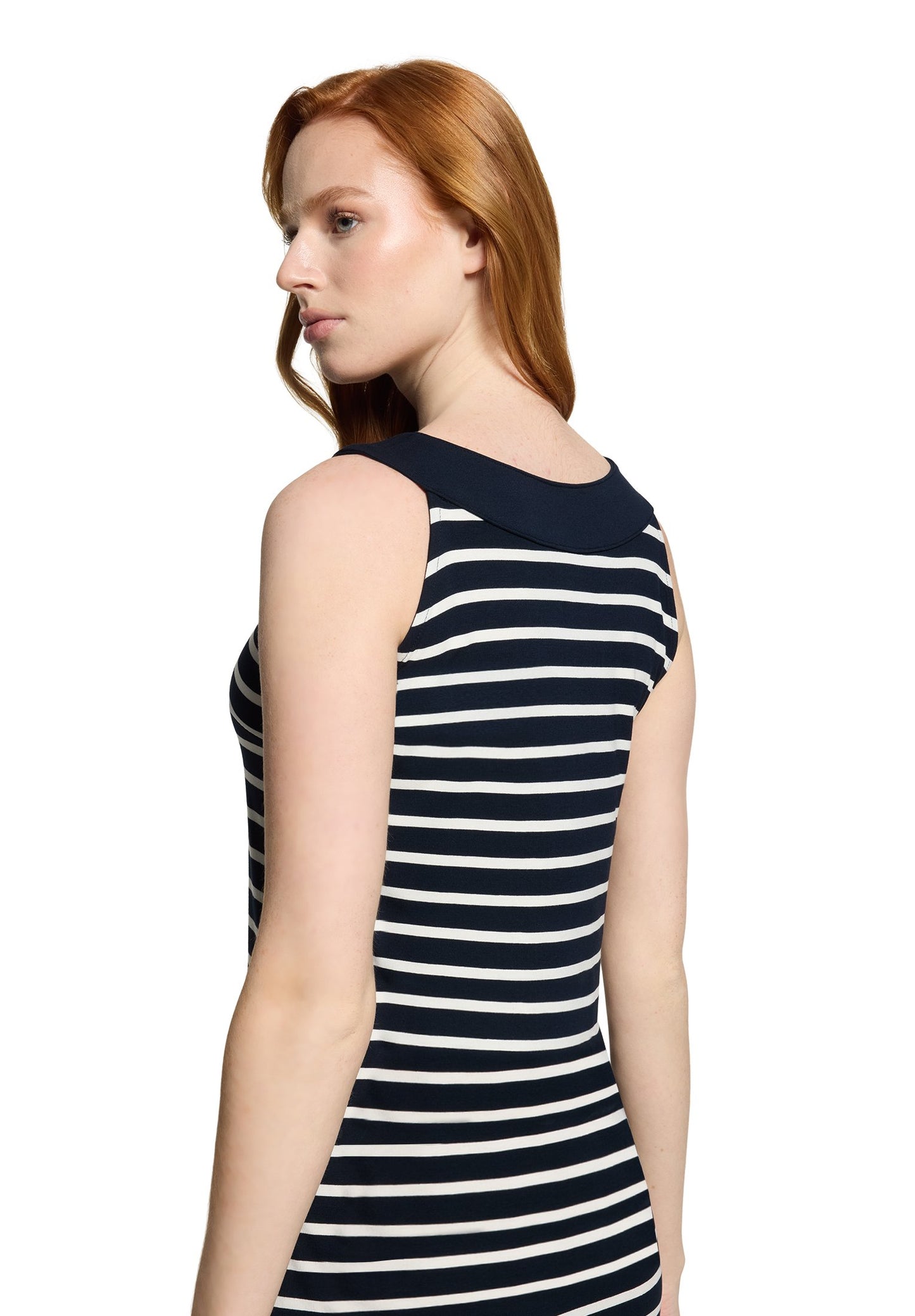 Sommerkleid (Dark Blue/cream)
