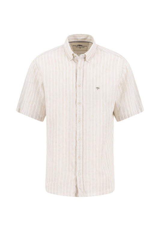 Summer Linen Stripe, B.D., 1/2 (Cement)