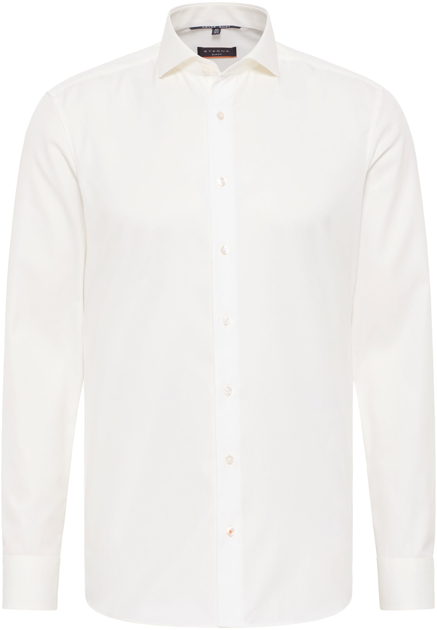 Eterna Langarm Hemd Slim Fit Cover Shirt Twill (Champagner)