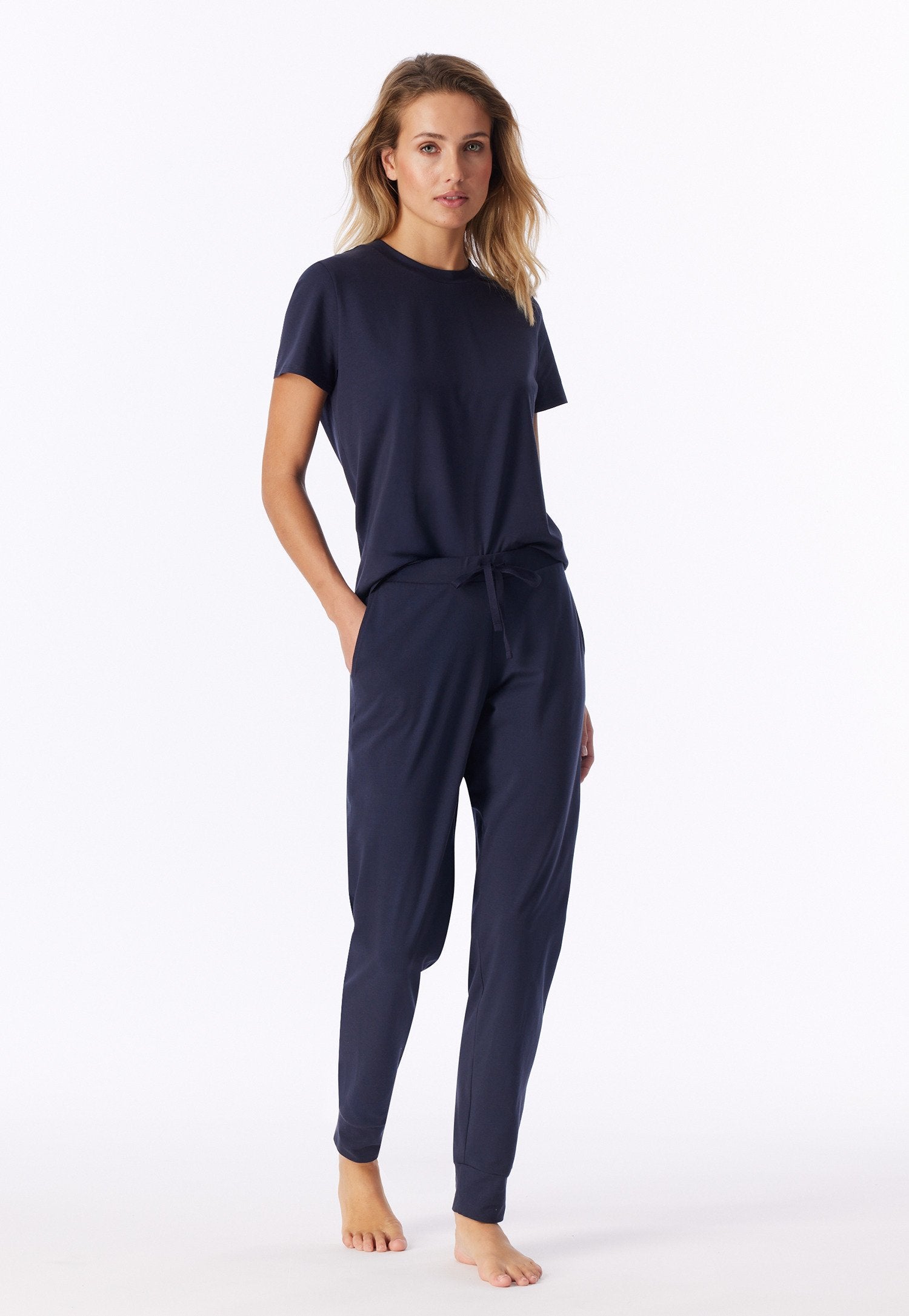 Hose lang Bündchen (Deep Blue)
