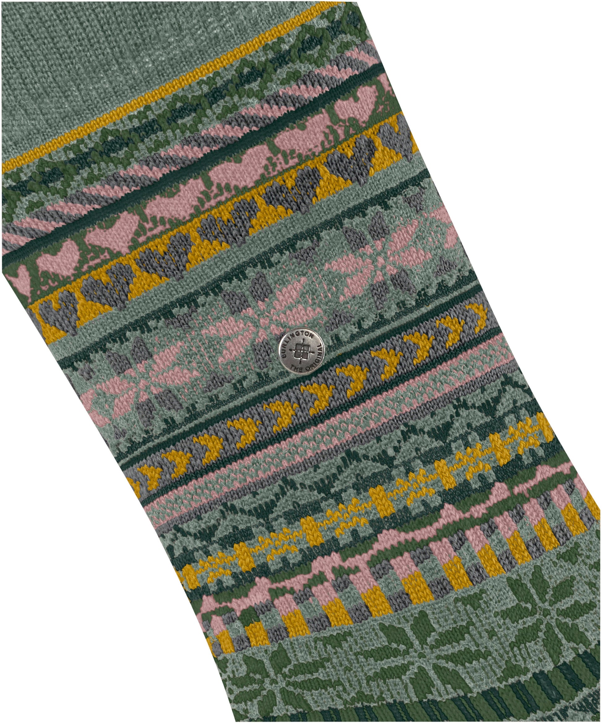Burlington Fair Isle Delight Damen (Sage)