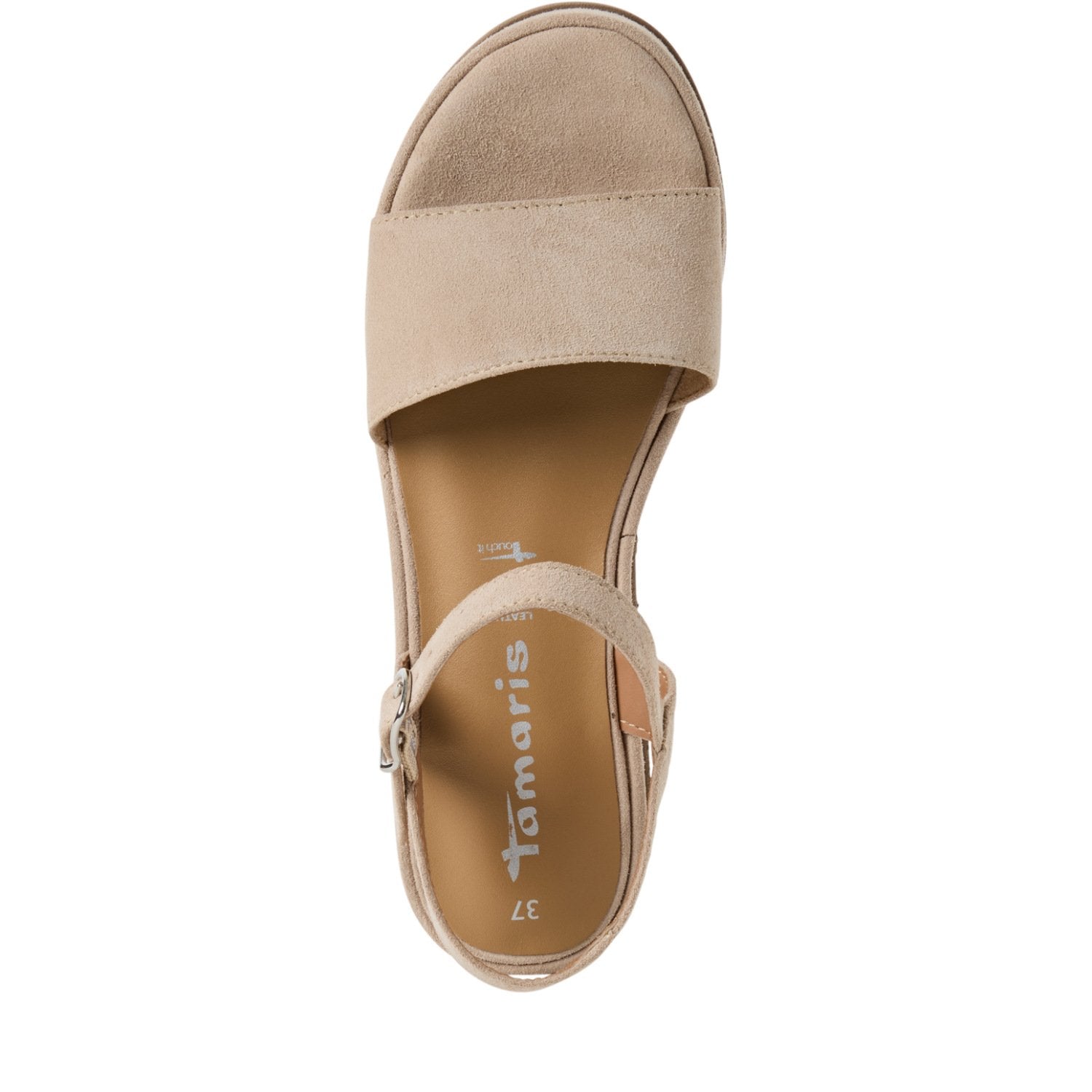 Sandalette (Ivory Suede)