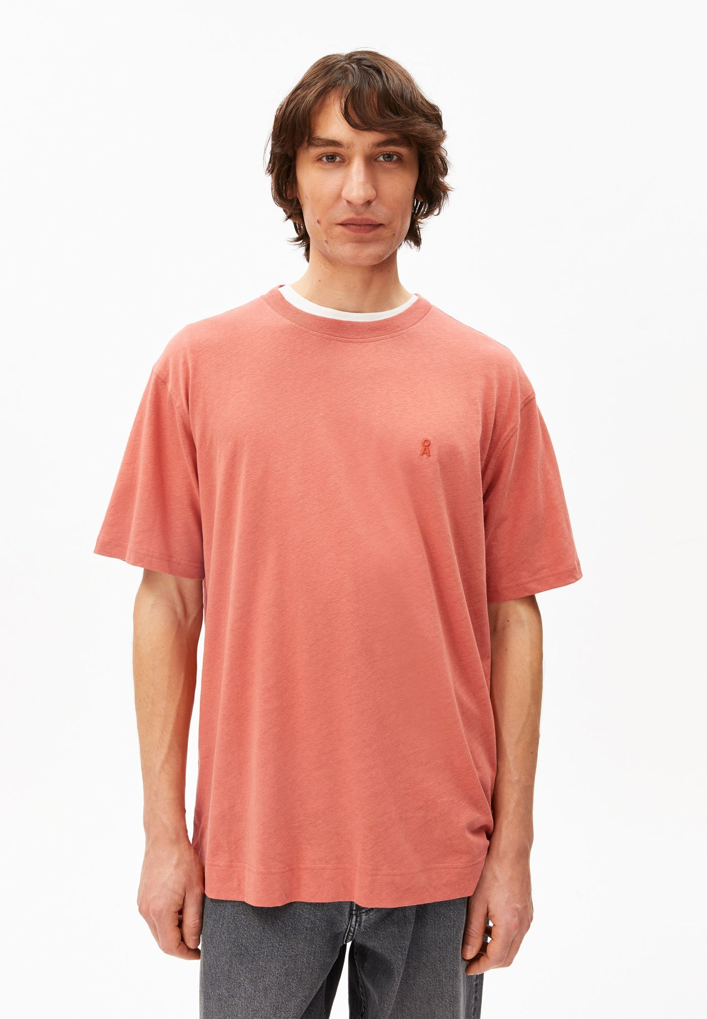 Maarkos Linen Blend T-shirt (Tabasco Red)