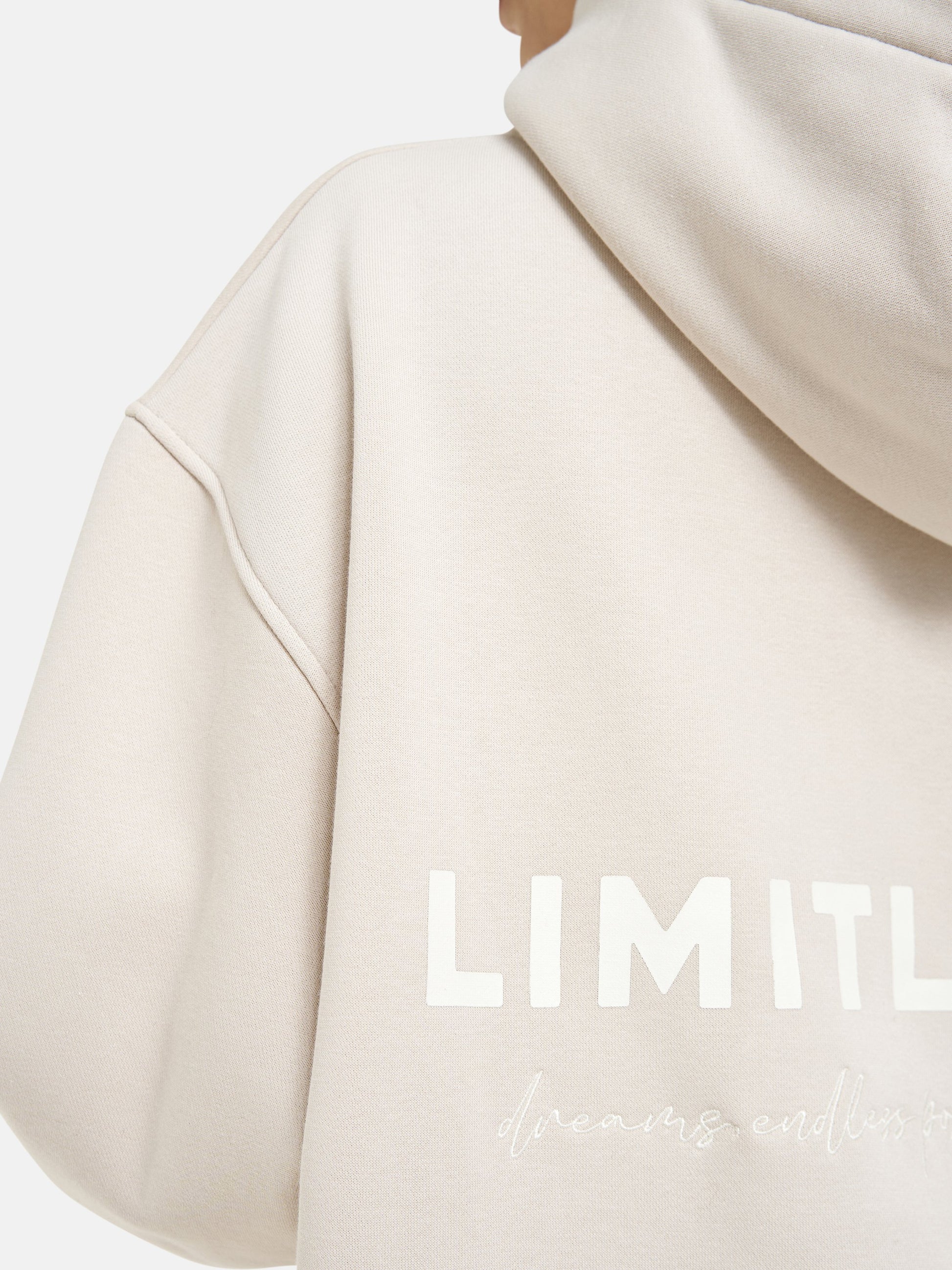 Hoodie Backprint (Beige)