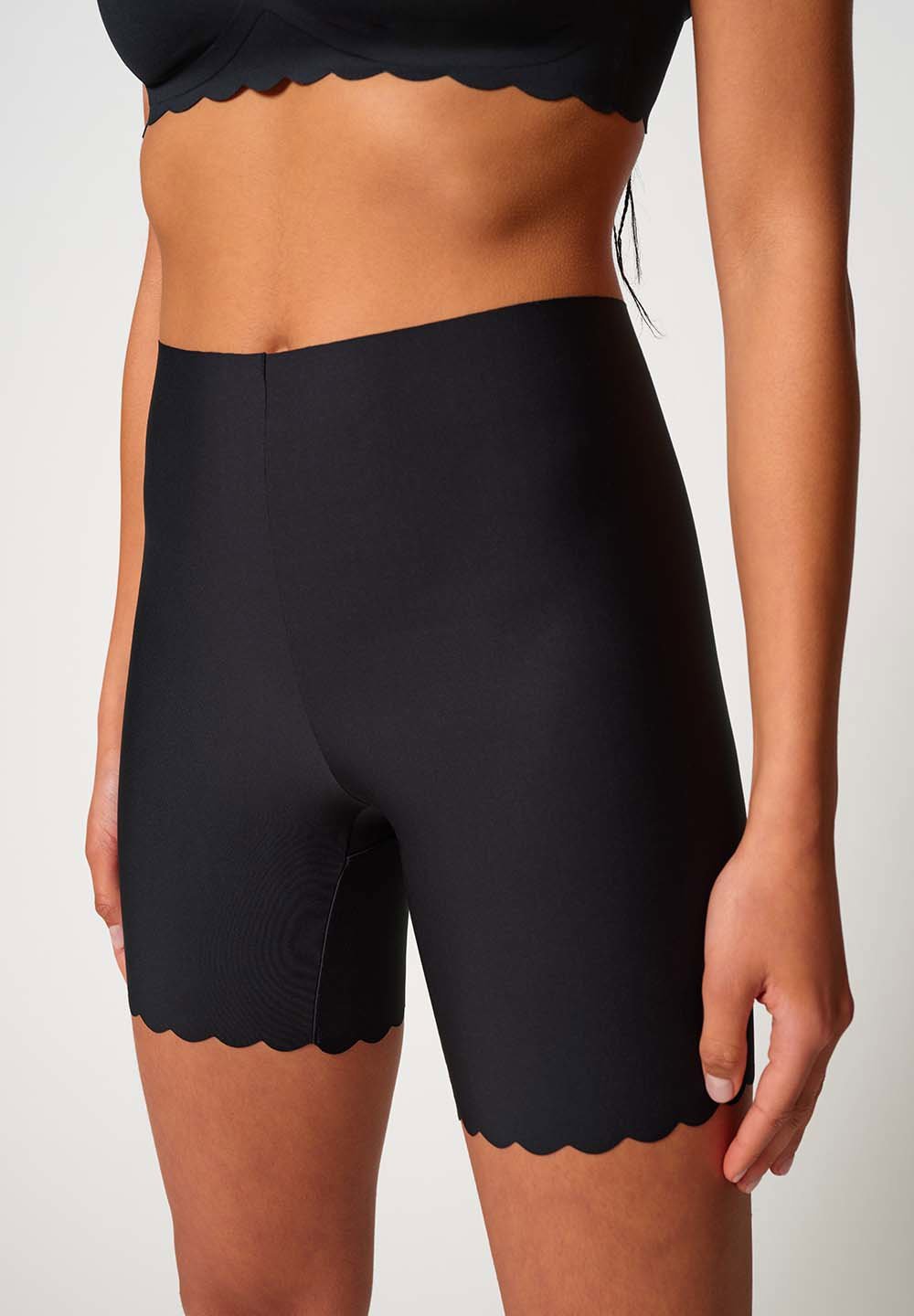 Skiny Damen Hose kurz Sensation (Black)