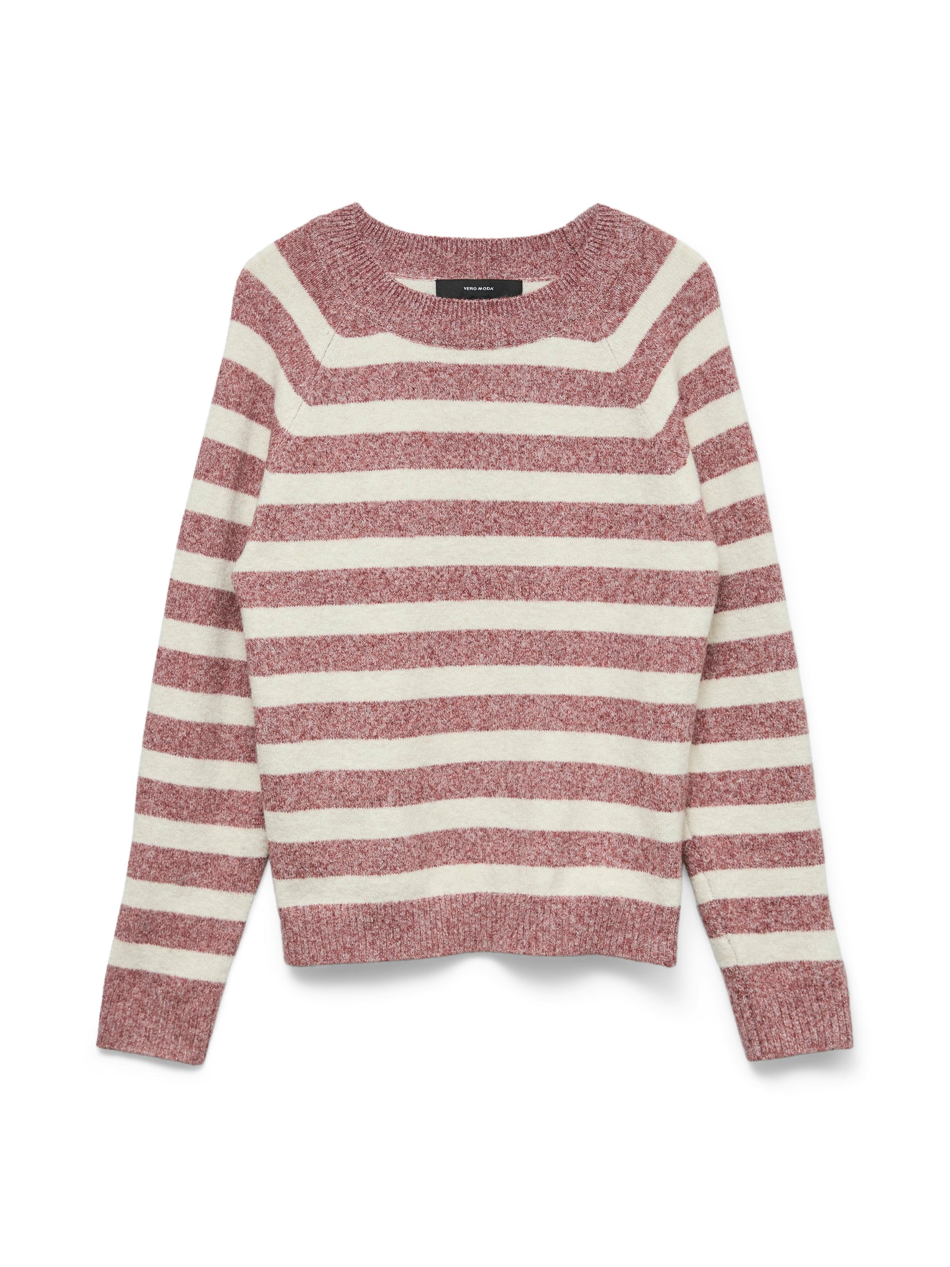 Vmdoffy Ls O-neck Blouse Ga Noos (Syrah/birc)