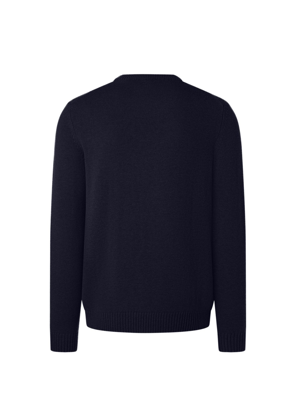 Pullover Rundhals 1/1 Arm (Navy)