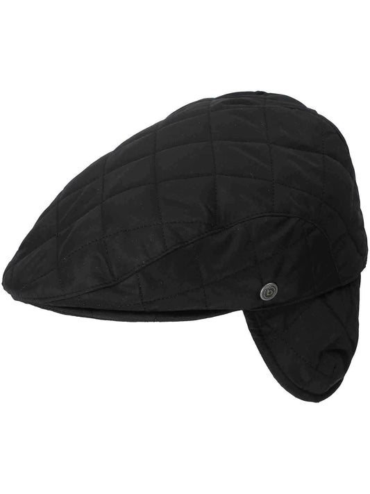 Flatcap Polyester Flatcap (Black)
