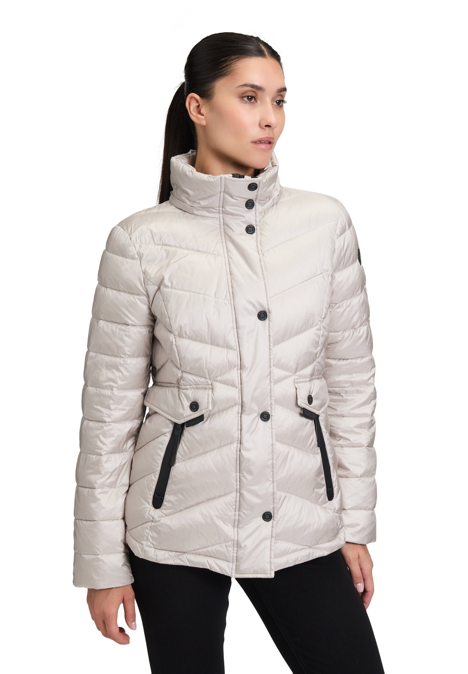 Steppjacke (Light Beige)