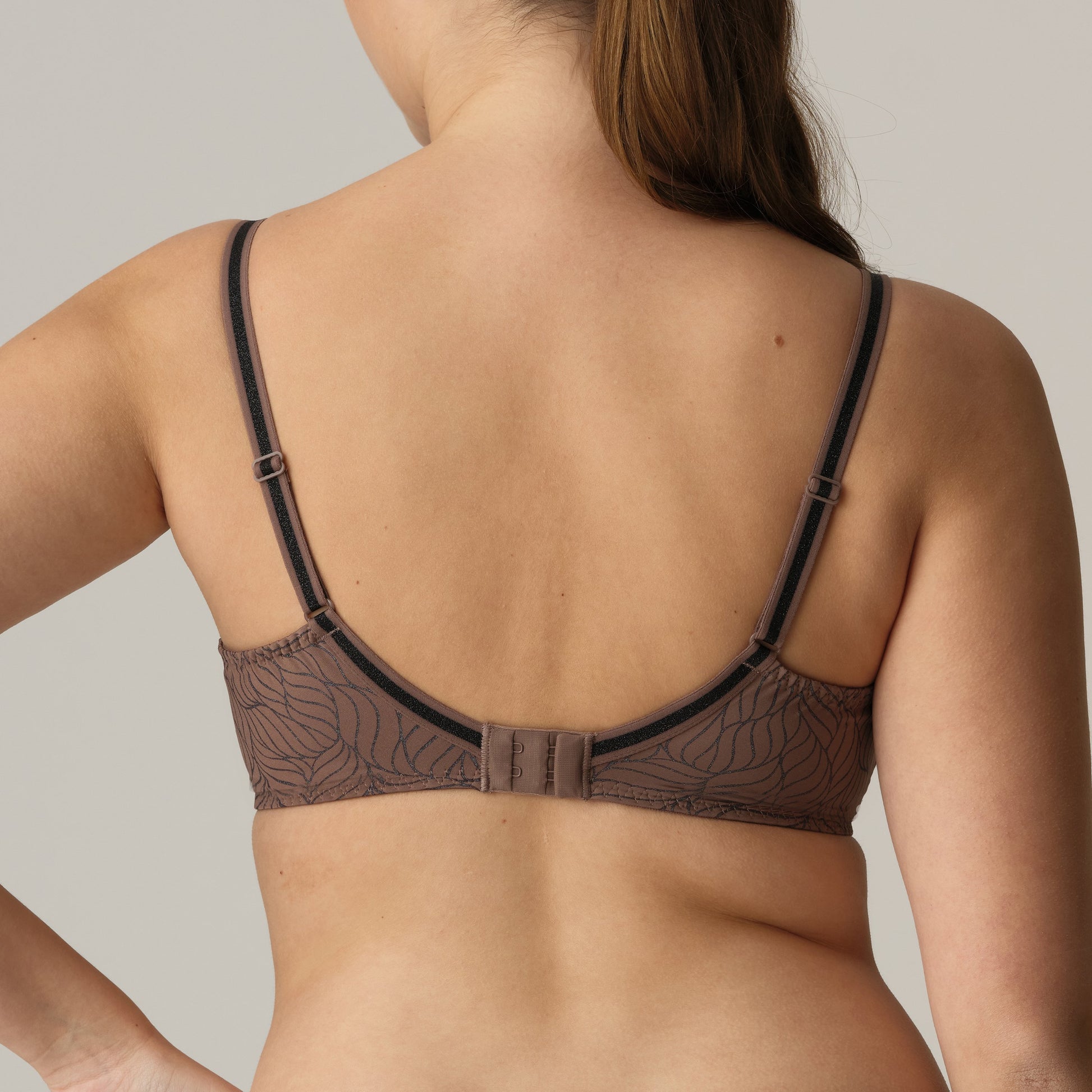 AJUSCO Caribe Taupe Unterlegter BH Herzform (Cbt)
