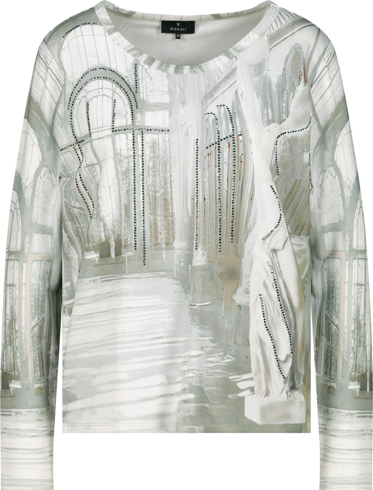 Pullover (Sage Gemustert)