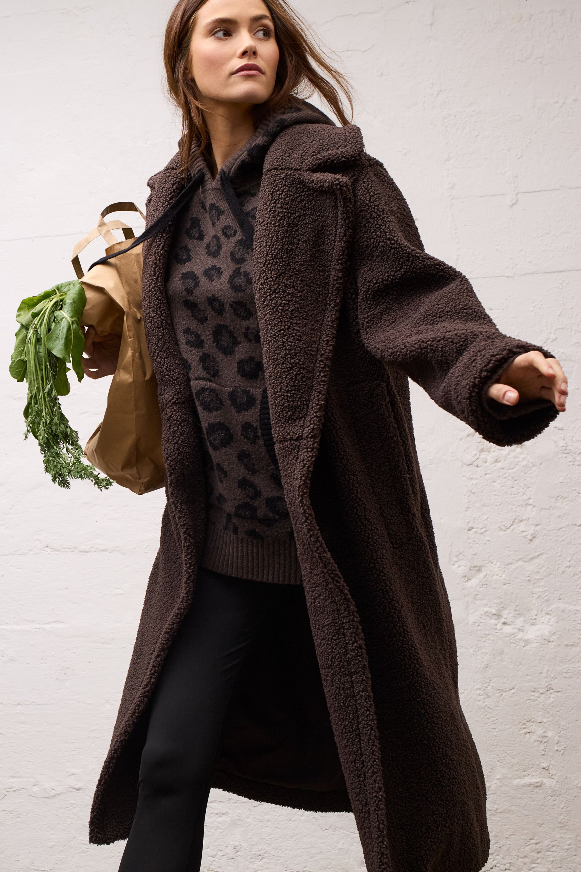 Pullover (Dk Brown Grey)